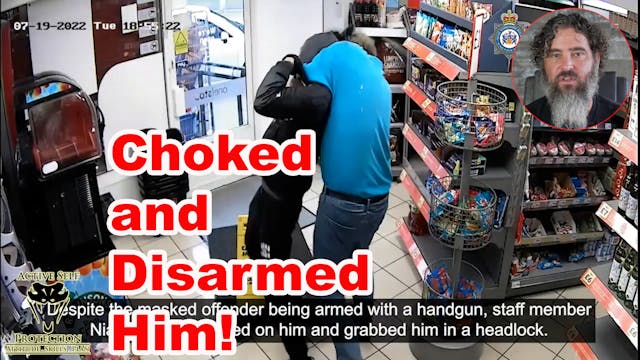 Fearless Shop Worker in England Takes...