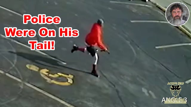 Armed Perp Gets Run Over By Police Ve...