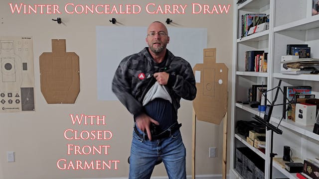 Winter Concealed Carry Draw From Clos...