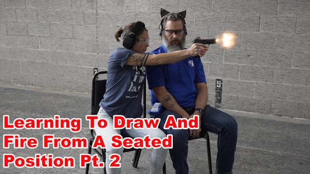 Learning To Draw And Fire From A Seat...