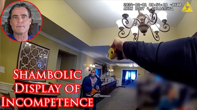 Officer Miserably Fails To Protect El...