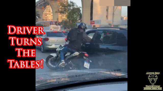 Driver Turns The Tables On Armed Robber