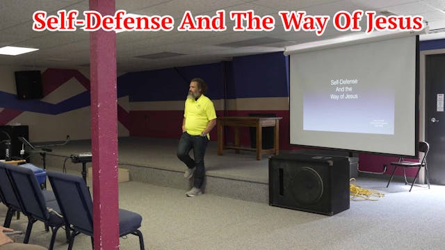 Self-Defense And The Way Of Jesus 2024