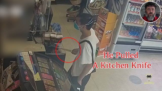 Man Robs Store with Kitchen Knife