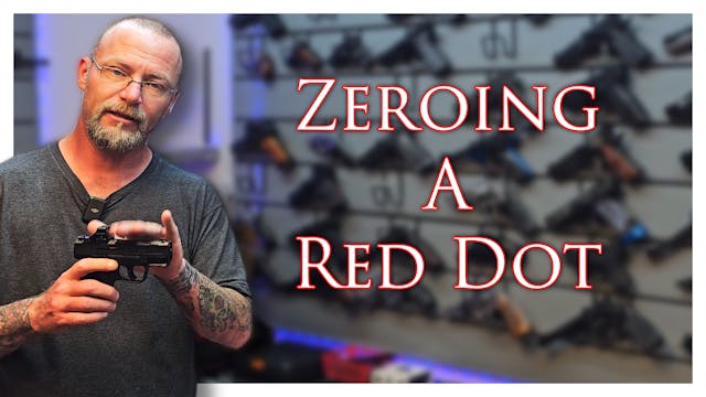 The QUICKEST Way To ZERO A Red Dot 
