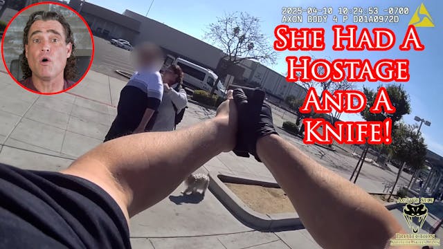 Fresno Officer Has Very Small Window ...