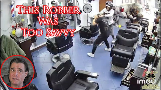 Barbershop Employee Goes For Disarm A...