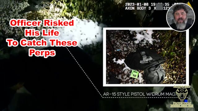 Officer Gets Shot And Still Hits Both...