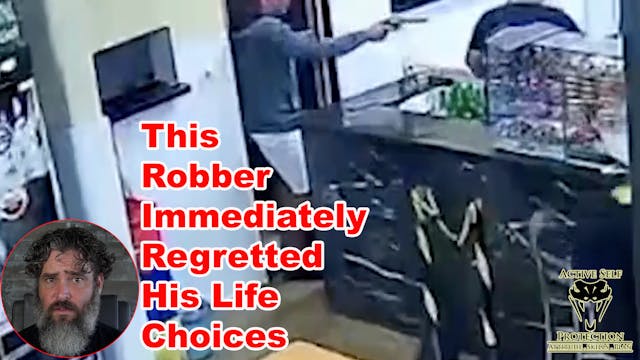 Four Robbers No Match For Prepared Of...