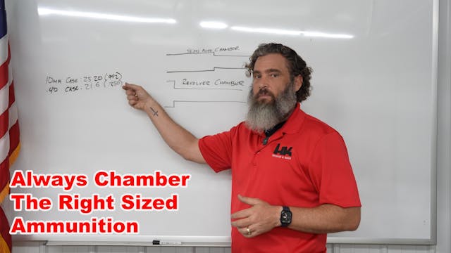 Always Chamber The Right Sized Ammuni...