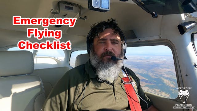 Emergency Checklists While Flying -P