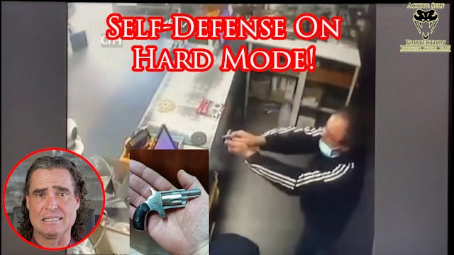 Defender Only Brought His Tiniest Gun...