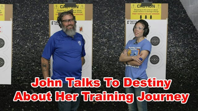 John Talks To Destiny About Her Train...