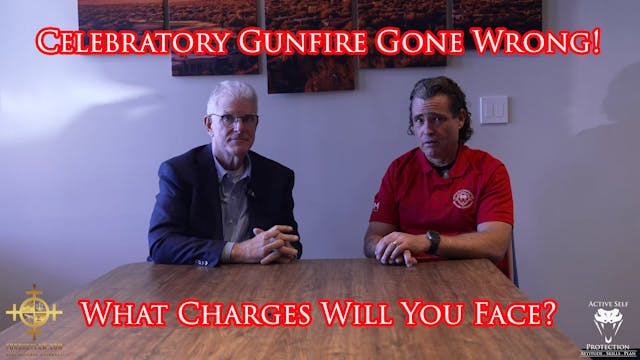 Celebratory Gunfire Gone Wrong - What...