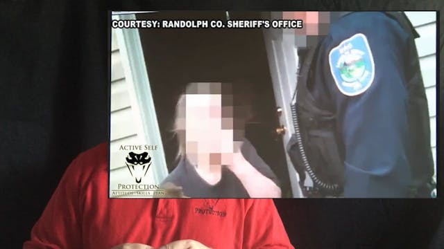 Knife Attack Against A Police Officer...
