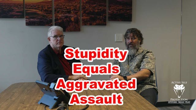 Stupidity Equals Aggravated Assault: ...