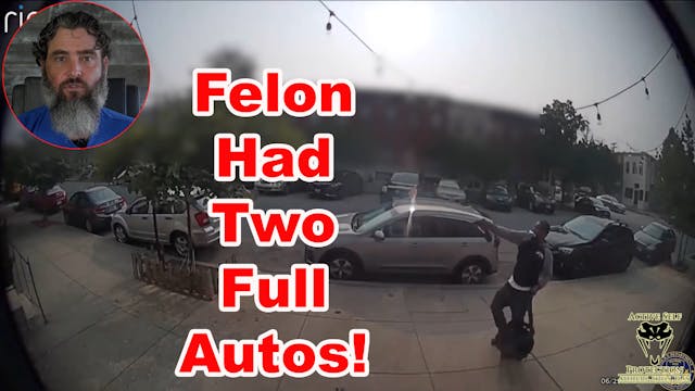 Full Auto Wielding Felon No Match For...