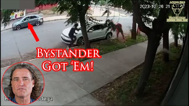 Bystander Makes Carjacker Take the Si...