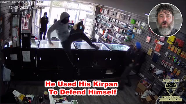 Sikh Clerk Uses His Kirpan To Defeat ...