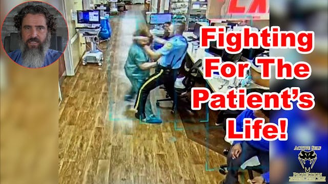 Emergency Room Armed Guard Fights Pat...