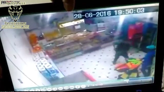 Armed Robbery Victim Stops the Threat