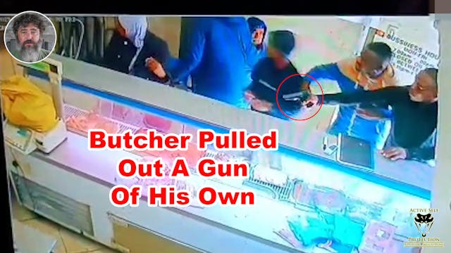 Butcher Pulls A Switcharoo On Armed R...