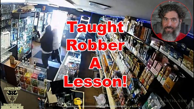 Shop Owner Goes Full Send On Armed Ro...