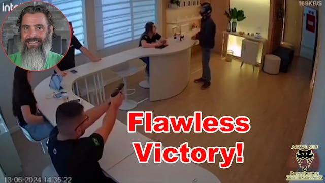 Robber Meets Prepared Private Citizen...