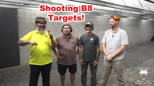 Shooting B8 Targets Different Ways - ...