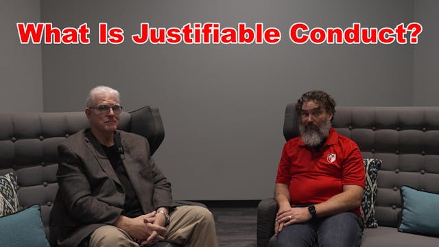 What Is Justifiable Conduct: A John A...