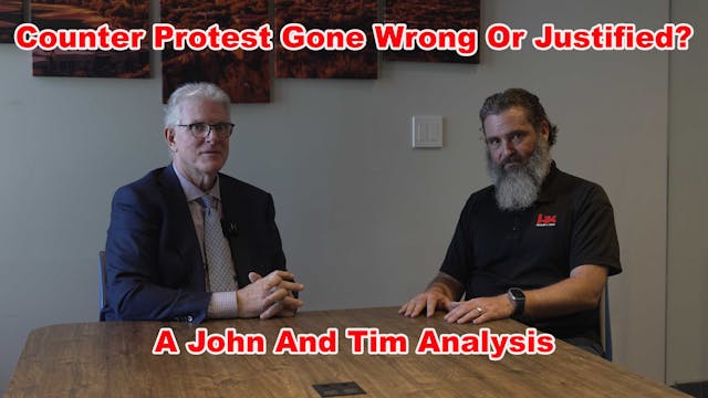 Counter Protest Gone Wrong Or Justifi...