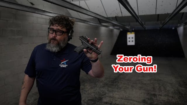 John Zeros His Carry Guns