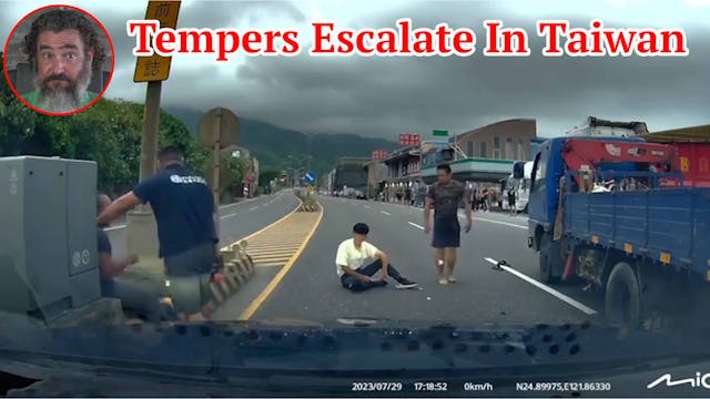 Tempers Escalate In Taiwan 