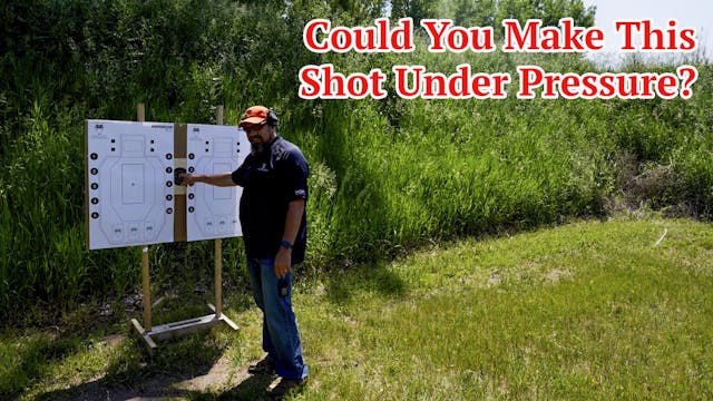Could You Make This Shot Under Pressu...