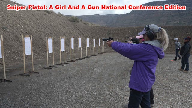 Sniper Pistol: A Girl And A Gun Natio...
