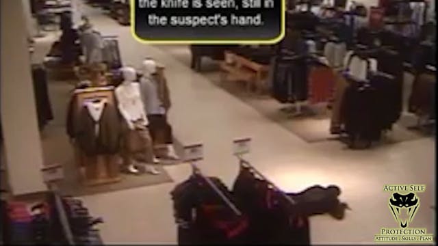 CCTV of Officer Stopping Mall Rampage...