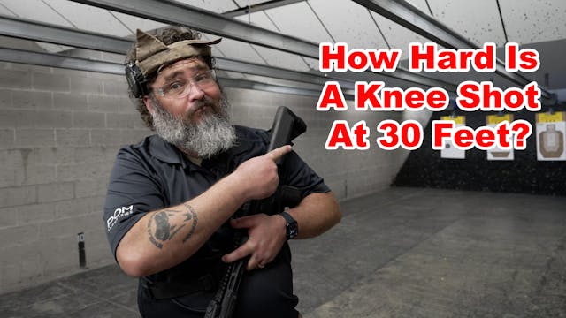 How Hard Is Shooting At The Knee