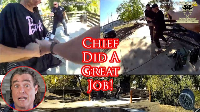 Police Chief On Patrol Gets Into The ...