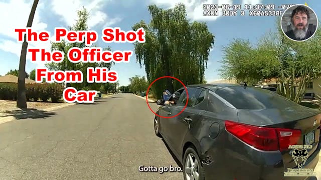 Officer Badly Shot During Routine Tra...