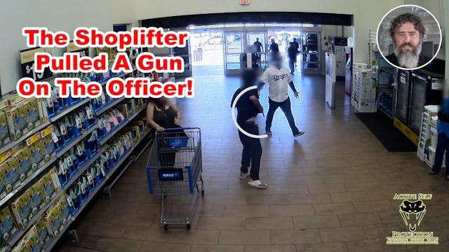 Shoplifter Evades Off Duty Cop In Wal...