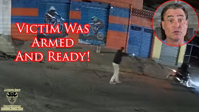 Armed Robber Briefly Regrets His Life...