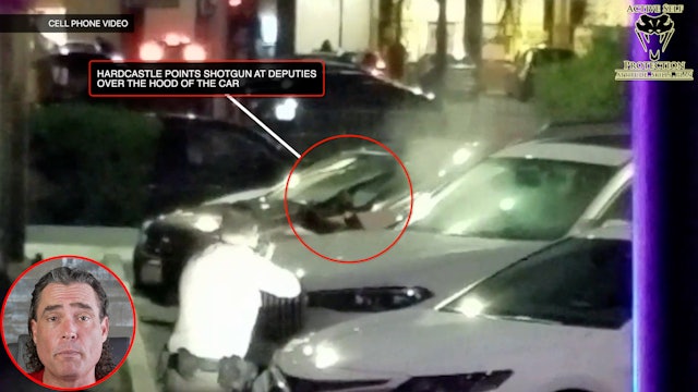 LA Sheriff's Deputies Have A Giant Goat Rope Responding To a Robbery