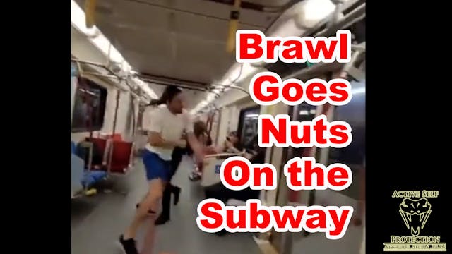 Brawl Goes Nuts On the Subway