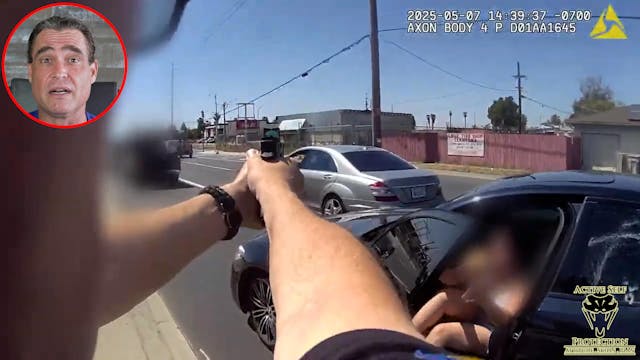 Abuser Shoots at His Wife Right In Fr...