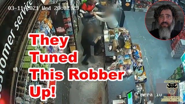 Elderly Shopkeepers Fight Off Knife-W...