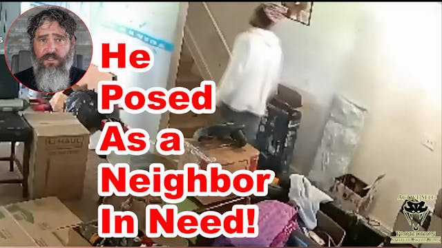 Heroic Husband Takes Down Home Intrud...