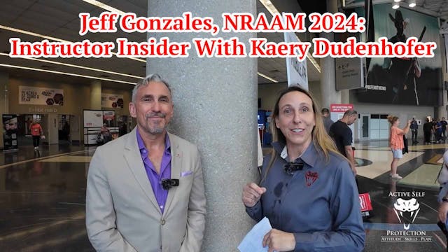 Jeff Gonzales, NRAAM 2024: Instructor...