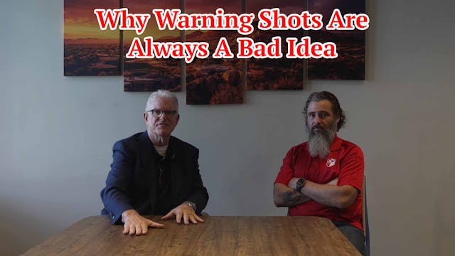 Why Warning Shots Are Always A Bad Idea 