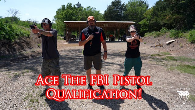 FBI Pistol Qualification Stage 5 Tips 