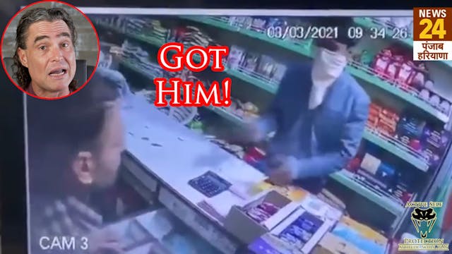 Shopkeep Puts Shots On Armed Robber W...
